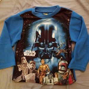 Star Wars Fleece Boys Pajamas size 6
